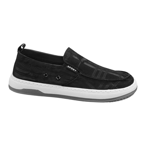 Komfortschuhe Unisex Loafer Slip On Freizeitschuhe Sportschuhe Invisible Height Increased Leichte Weiche Sohle Bequemer Atmungsaktiv Halbschuhe Joggingschuhe Walkingschuhe von Generic
