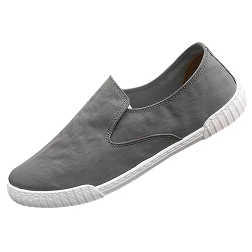 Komfortschuhe Unisex Loafer rutschfeste Leichtgewichts Slip On Einfarbig Halbschuhe Canvas Sneaker Freizeitschuhe Sneaker Outdoor Running Workout Fitness Breathable Komfortschuhe Unisex Loafer rutschfeste Leichtgewichts Slip On Einfarbig Halbschuhe Canvas Sneaker Freizeitschuhe Sneaker Outdoor Running Workout Fitness Breathable von Generic