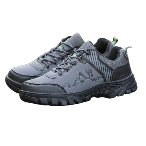 Komfortschuhe Unisex Trekkingschuhe Mit Erhöhungen Ergonomische Slip On Atmungsaktives Einfarbig Weiche Sohle rutschfeste Freizeitschuhe Joggingschuhe Unisex Fitness Breathable von Generic