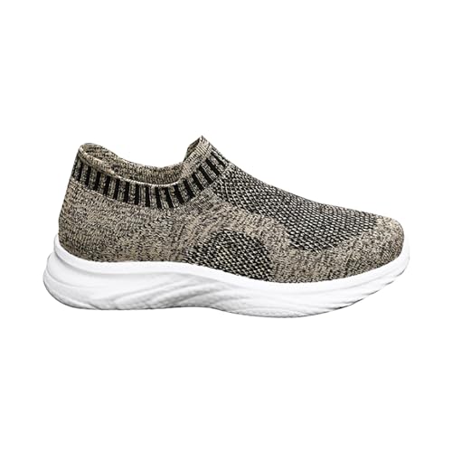Komfortschuhe Unisex Turnschuhe Slip on Leichtgewichts Sportschuhe Invisible Height Increased rutschfest Halbschuhe Bequemer Stoffschuhe Fitnessschuhe Joggingschuhe Driving Penny Schuhe von Generic