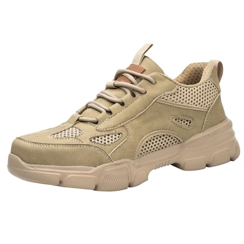 Komfortschuhe Unisex Unisex Breathable Laufschuhe Größer Machen Bootsschuhe Penny Schuhe Canvas Sneaker Bequeme Halbschuhe Breathable Walkingschuhe von Generic