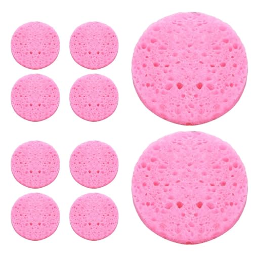 Komprimierter Gesichtsschwamm? Natürliche Zellulose-Gesichtsschwamm-Pads | Sanfte Schwämme, Make-up-Entferner & Reinigungspads für empfindliche Haut | Wiederverwendbare Hautpflege in Spa-Qualität für von Generic