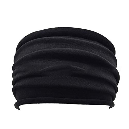 Kopfschmuck Stirnband für Frauen Männer Elastische Sport Haarbänder Kopfband Yoga Stirnbänder Kopfbedeckung Headwrap Mädchen Haar-Accessoires von Generic