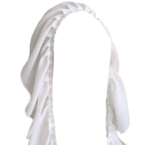 Kopftuch, gerüscht, Kopfbedeckung, Nonne, gerüscht, Spitze, Schleier, Kopfbedeckung, Party, Foto-Requisiten von Generic