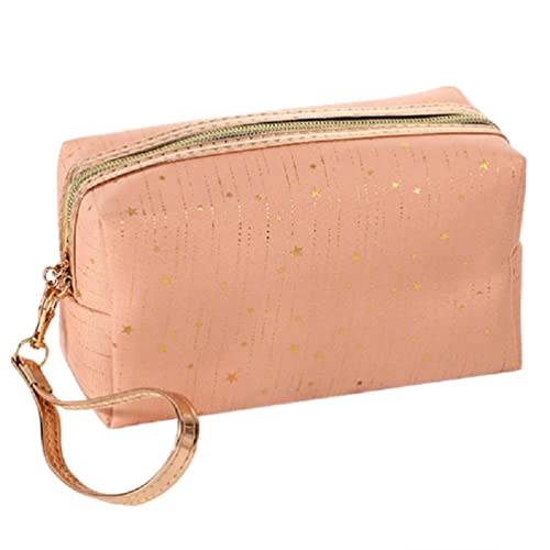 Kosmetiktasche Frauen Make Up Tasche Stern Waschen Kulturbeutel Reise Damen Make-up Tasche Tampon Halter Taschen Leichte Make-up-Tasche Stilvolle Reise Zubehör Praktische Schönheit Fall Langlebig von Generic