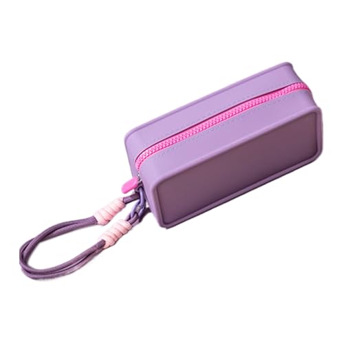 Kosmetiktasche Silikon Reise - Tragbar wasserdicht Make-up Tasche Damen Organizer | Kompakt Urlaub Wochenendtasche Schule Business Beauty Aufbewahrung von Generic