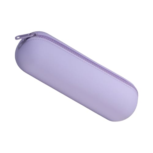 Kosmetiktasche aus Silikon – tragbare Kosmetiktasche für Reisen, multifunktionaler Make-up-Organizer | Multifunktionale Make-up-Tasche, wasserdichter Pinselhalter für, violett, Se référer au von Generic