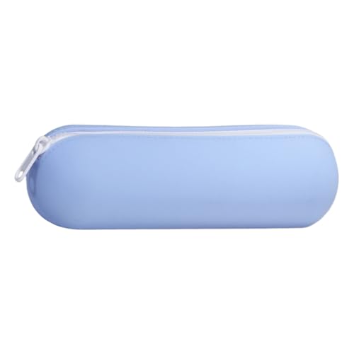 Kosmetiktasche aus Silikon – tragbare Toilette für Reisen, multifunktionaler Kosmetik-Organizer, langlebiger Pinselhalter, wasserdichte Aufbewahrungstasche | Zuhause, Badezimmer, gehen, blau, Se von Generic