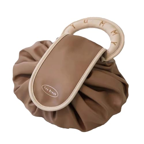 Kosmetiktasche mit Kordelzug aus PU – flache Make-up-Tasche für Reisen | Tragbares Beauty-Accessoire, multifunktionale Handtasche für Frauen und Mädchen, ideal zum Organisieren von Schönheitsprodukten Kosmetiktasche mit Kordelzug aus PU – flache Make-up-Tasche für Reisen | Tragbares Beauty-Accessoire, multifunktionale Handtasche für Frauen und Mädchen, ideal zum Organisieren von Schönheitsprodukten von Generic
