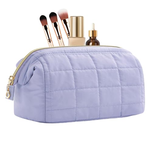 Kosmetiktaschen - Make -up -Tasche klein | Toilettenartikel Organizer | 23x15x11.5 cm Frauen Toilettenorganisator | Reisezubehör | Beutel mit großer Kapazität | Kosmetische Organisatoren für Männer, F von Generic