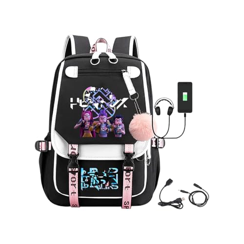 Rucksack Schultaschen Anime-Filmcharakter-Prints Wasserdichte tragbare Schultasche Rucksack für Jungen Mädchen Fans B26 von Generic