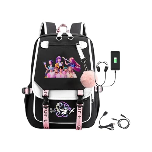 Rucksack Schultaschen Anime-Filmcharakter-Prints Wasserdichte tragbare Schultasche Rucksack für Jungen Mädchen Fans B28 Rucksack Schultaschen Anime-Filmcharakter-Prints Wasserdichte tragbare Schultasche Rucksack für Jungen Mädchen Fans B28 von Generic
