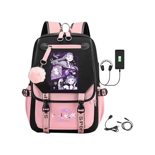 Rucksack Schultaschen Anime-Filmcharakter-Prints Wasserdichte tragbare Schultasche Rucksack für Jungen Mädchen Fans B31 von Generic