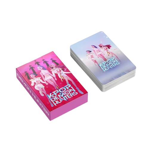 𝙺𝚙𝚘𝚙 𝙳𝚎𝚖𝚘𝚗 𝙷𝚞𝚗𝚝𝚎𝚛𝚜 55PCS Photocards Kpop Rumi Mira Karten Fotokarten Saja Boys Huntrix Zoey Jinun Fotokartenset Bilder Card Set Geburtstagsgeschenk für Fans 𝙺𝚙𝚘𝚙 𝙳𝚎𝚖𝚘𝚗 𝙷𝚞𝚗𝚝𝚎𝚛𝚜 55PCS Photocards Kpop Rumi Mira Karten Fotokarten Saja Boys Huntrix Zoey Jinun Fotokartenset Bilder Card Set Geburtstagsgeschenk für Fans von Generic