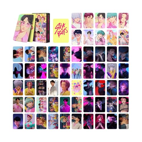 𝙆𝙥𝙤𝙥 𝘿𝙚𝙢𝙤𝙣 𝙃𝙪𝙣𝙩𝙚𝙧𝙨 92PCS Cards Photocards Kpop Rumi Mira Zoey Jinun Bilder Card Set Geburtstagsgeschenk für Fans Jugendliche von Generic