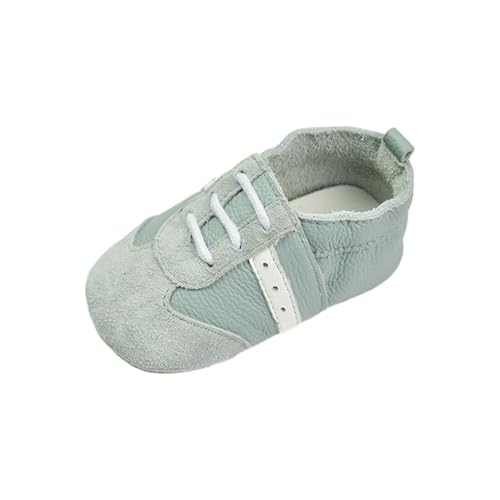 Krabbelschuhe Baby Junge Mädchen Lauflernschuhe Weiche Lauflern Schuhe Süße Tierschuhe Wasserdichte Kinderschuhe Kuschelig Atmungsaktive Outdoor Babyhausschuhe (Grey-D, 22 Infant) von Generic