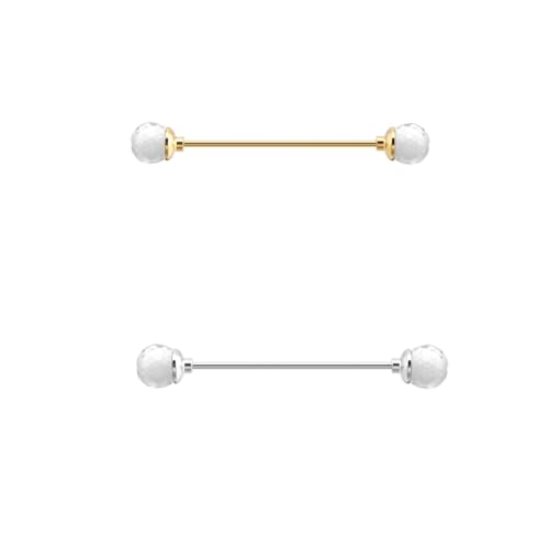 Kragennadel Herren 2 Stück Mode Facettenreicher Kristallkragen Pin Herren Hemdkragen Pin Kann Abgeschraubt Werden B Kragennadel Herren 2 Stück Mode Facettenreicher Kristallkragen Pin Herren Hemdkragen Pin Kann Abgeschraubt Werden B von Generic