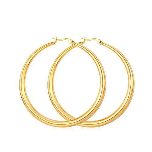 Kreolen-Ohrringe aus Sterlingsilber, modisch, feminin, kostengünstig und langlebig von Generic