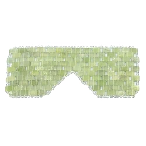 Kühlung Von Augensteinmaske - Wiederverwendbares Jade -Patch Für Gesichtstherapie, Entspannendes Schönheitswerkzeug Für Müde Augen | Glatte Gesichtsmaske Für Ruhe, Hautpflege Und Stressabbau, Ideal Fü von Generic