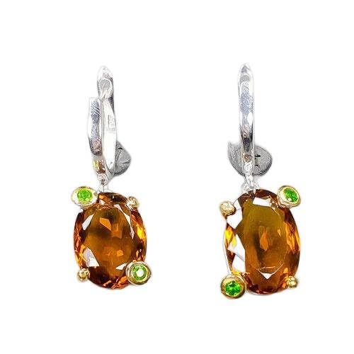 Künstlerische Ohrringe Natur Zitrone Madeira 13ct 4 von Generic