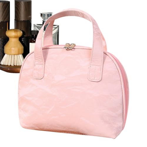 Kulturbeutel - Schminktasche | Make-up-Pinsel-Organizer Cine Kosmetik Aufbewahrungstaschen Organizer für Urlaubsreisen BADS NIEDRIGE HAUS REISE CAPI, Rosa, riferimento alla descrizione, Siehe von Generic