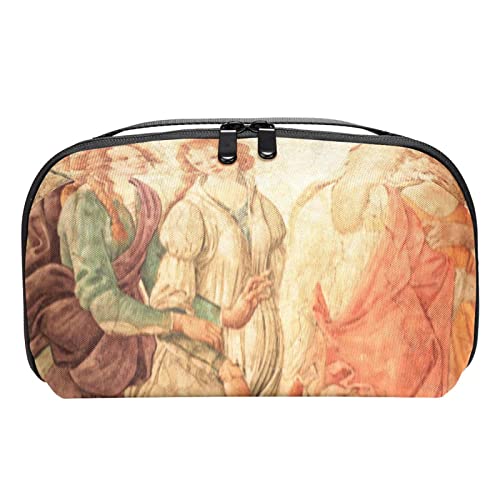 Kulturbeutel für Männer, Reise Kultur Organizer Dopp Kit Wasserfester Rasierbeutel für Kulturzubehör,Klassische Ölgemälde Kunst Elegante Mädchen von Generic