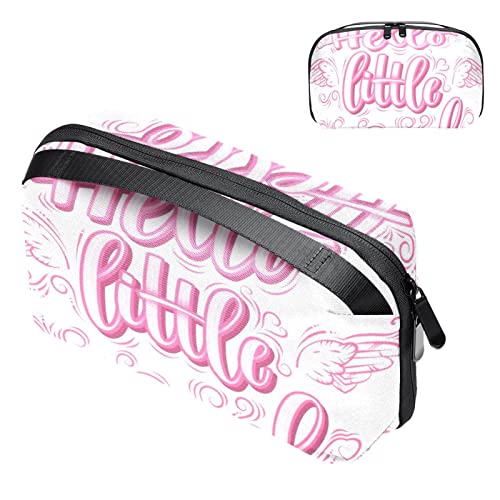 Kulturbeutel für Männer, Reise Kultur Organizer Dopp Kit Wasserfester Rasierbeutel für Kulturzubehör,Rosa Cartoon Engel von Generic