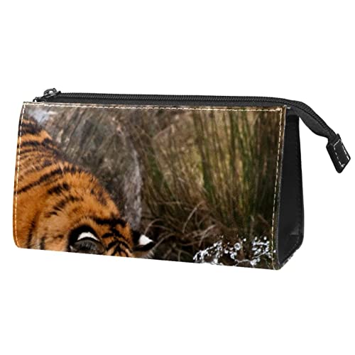 Kulturbeutel für Männer, Reise Kultur Organizer Dopp Kit Wasserfester Rasierbeutel für Kulturzubehör,Tiger am Fluss von Generic