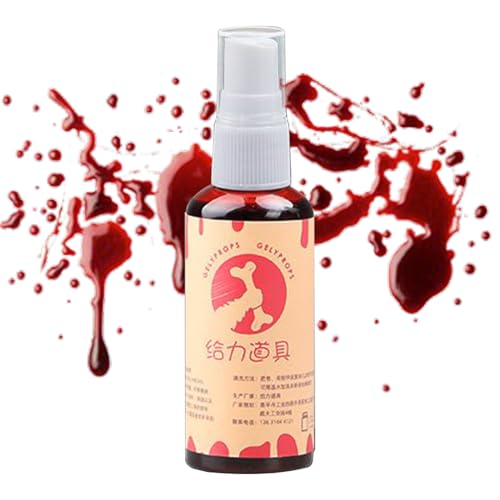 Kunstblut | Halloween Kunstblut Spray - Düse Enthalten Requisiten Theater Kostüm Filmabend Streich Kunstblut | Halloween Kunstblut Spray - Düse Enthalten Requisiten Theater Kostüm Filmabend Streich von Generic