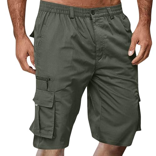 Kurze Hosen Herren Cargohose Sommer Einfarbige Shorts Elastische Taille Sommershorts Sportshorts Locker Freizeithosen Kurz Arbeitshose,Braun,3XL Kurze Hosen Herren Cargohose Sommer Einfarbige Shorts Elastische Taille Sommershorts Sportshorts Locker Freizeithosen Kurz Arbeitshose,Braun,3XL von Generic