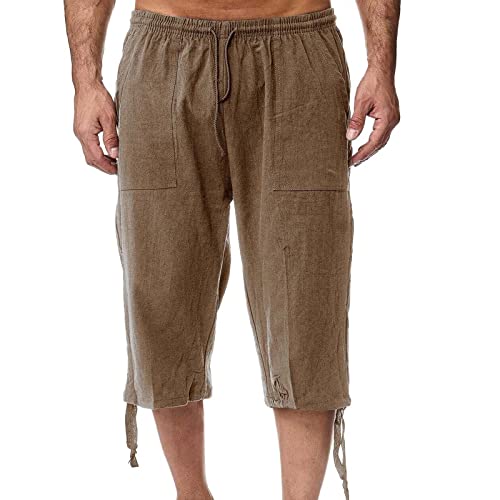 Kurze Hosen Herren Pluderhose mit Schnürung Wikinger Sommerhose Pirat Mittelalter Kostüm Freizeit Strand Shorts Freizeit Sporthose Herren Kurze Hosen Herren Stretch Bund Kurze Hosen Herren Pluderhose mit Schnürung Wikinger Sommerhose Pirat Mittelalter Kostüm Freizeit Strand Shorts Freizeit Sporthose Herren Kurze Hosen Herren Stretch Bund von Generic