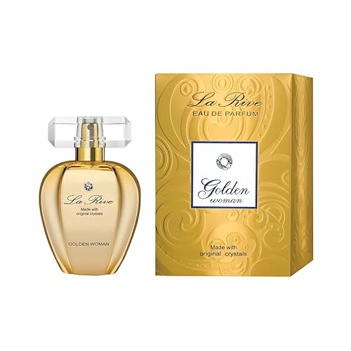 La Rive Golden Woman Parfüm Eau de Parfum 75 ml – Luxuriöser Damenduft mit Kristall-Veredelung, Eleganz und Lang anhaltender Duftwirkung Damenduft Frauenduft von Generic