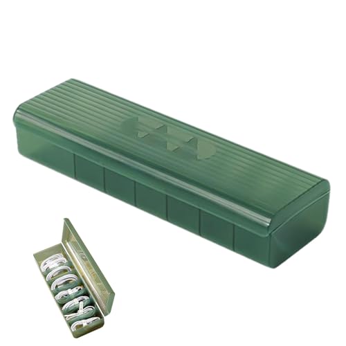 Ladegerät Kabel Kabel Speicherorganisator, Daten Kabel Speicherbox,Netzkabel Organizer mit 7 Fächern - Ladekabel Organizer mit Deckel, Kabel Organizer Box, Schreibtisch Organizer von Generic