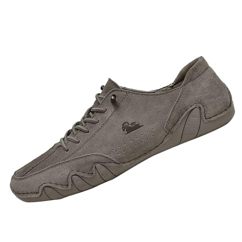 Lässige Slipper für Herren, atmungsaktiv, runde Zehenpartie, flach, bequem, für den Alltag Zig Herren Schuhe Herren Trecking Schuhe 43 von Generic