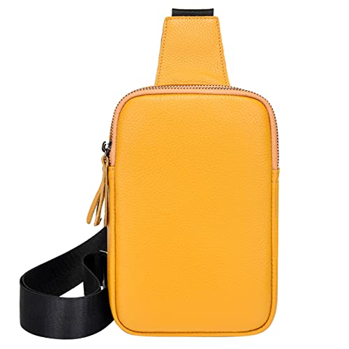 Lässige Vielseitige Sport Umhängetaschen Blau Groß,Damentasche kann an USB angeschlossen Werden Casual Kuriertasche eng anliegende Geldbörse Hüfttaschen Leinwand Brusttasche Gürteltasche von Generic