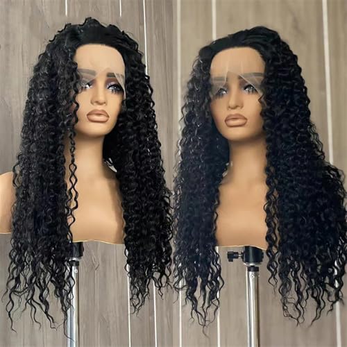 Lange, Kupferfarbene Lace-Front-Perücke Für Damen, Kunsthaar, Cosplay, Tief Gelockt Lange, Kupferfarbene Lace-Front-Perücke Für Damen, Kunsthaar, Cosplay, Tief Gelockt von Generic