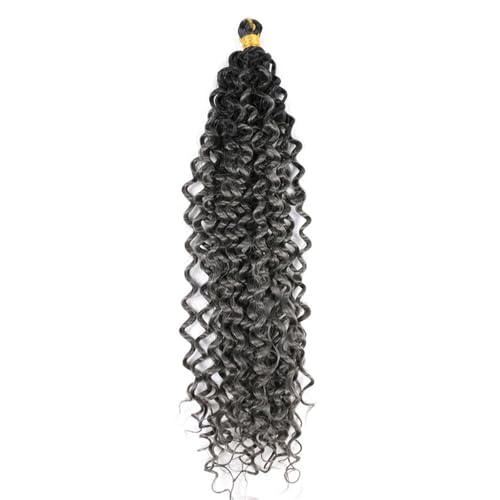 Lange Wasserwelle Bundles Für Frauen Ombre Synthetische Häkelzöpfe Twist Häkelhaar Ombre gray9 16 Inch 4Pcs Lange Wasserwelle Bundles Für Frauen Ombre Synthetische Häkelzöpfe Twist Häkelhaar Ombre gray9 16 Inch 4Pcs von Generic