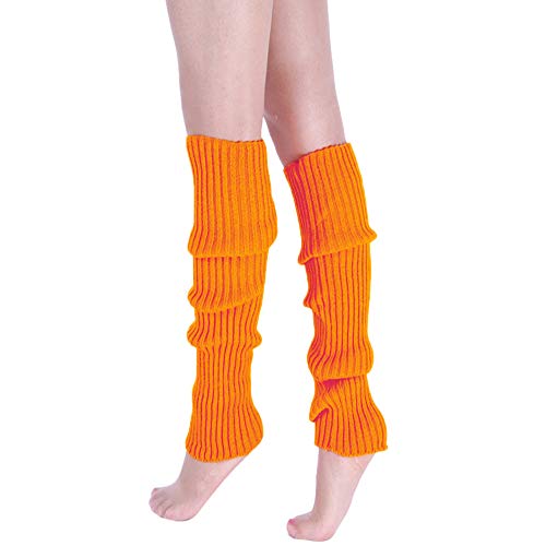 Langer Beinwärmer Beinstulpen Kniestrümpfe Verdickte Kniewärmer Overknee Strümpfe Weich Stulpen Damen Winter Kälteschutz Thermo Wärme Frauen Socken Strickte Mode Socken Stiefel Bedeckung Bein Bein von Generic