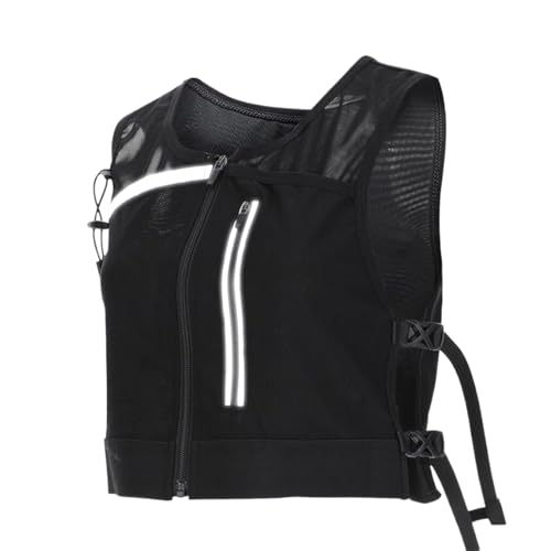 Lauf Hydrationsweste,Workout Brusttasche - Schweißresistente Trinkweste Für Outdoor Camping Nachtradeln Wandern Gym Radfahren, Laufweste, Multifunktionale Reflektierende Laufwestentasche, Outdo Lauf Hydrationsweste,Workout Brusttasche - Schweißresistente Trinkweste Für Outdoor Camping Nachtradeln Wandern Gym Radfahren, Laufweste, Multifunktionale Reflektierende Laufwestentasche, Outdo von Generic