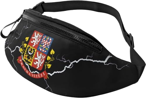 Lauftasche Wappen Der Tschechischen Republik, Gurttasche Mode Handytasche Tasche Stylisch Sport Gürteltasche Für Hundetraining Damen Spazieren von Generic
