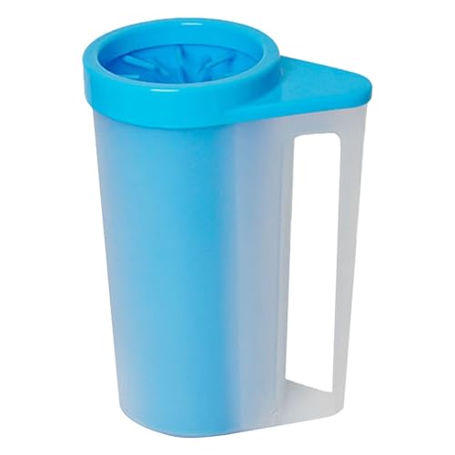 Lavazampe für Hunde - Hundepfotenreiniger aus Silikon, Artefakt für Waschmaschine für Hundepfoten zum Waschen von tragbarer Becher abnehmbar für Reinigungsbürste für Haustiere Dome Lavazampe für Hunde - Hundepfotenreiniger aus Silikon, Artefakt für Waschmaschine für Hundepfoten zum Waschen von tragbarer Becher abnehmbar für Reinigungsbürste für Haustiere Dome von Generic