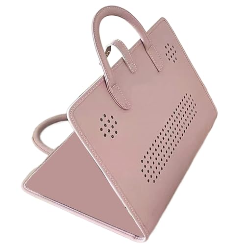 Leder Laptop Tragetasche - wasserdichte Computerhülle, PU Notebooktasche mit Griff | Schutzhülle Reisezubehör, langlebige Arbeit Pendeln wesentlich für weibliche Männer von Generic