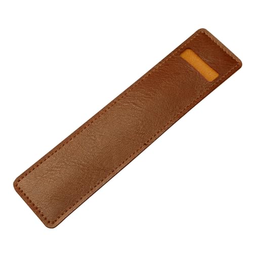 Leder Pencase | Cases For Adult Pen - Cover Mit Ständer Stiftunterstützung, Schutzhülle Für Stift, Touch Bleistift, Schreibtischzubehör, Braun, verwijzen naar de beschrijving, Uni von Generic