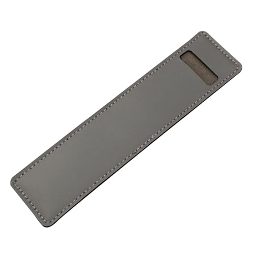 Leder Pencase | Cases For Adult Pen - Cover Mit Ständer Stiftunterstützung, Schutzhülle Für Stift, Touch Bleistift, Schreibtischzubehör, Gray, verwijzen naar de beschrijving, Uni von Generic
