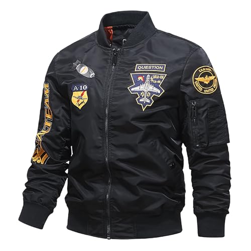 Leder Steppjacke Herren On Regenjacke Herren Funktionsjacke Herren Regenjacke Herren Wasserdicht Schwarz Arbeitsjacke Herren Moderne Jacken Herren Herren Fliegerjacke Softshelljacke 110 Fahrradjacke von Generic