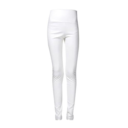Lederhose Damen Kunstleder Leggings High Waist Stretch Lederleggings - Skinny Strumphosen Stretch Pants Shaping Yogahose Lang Dehnbar Sporthose Bauchweg Blickdicht Yoga-Hose Lederhose Damen Kunstleder Leggings High Waist Stretch Lederleggings - Skinny Strumphosen Stretch Pants Shaping Yogahose Lang Dehnbar Sporthose Bauchweg Blickdicht Yoga-Hose von Generic