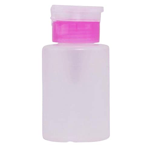 Leere Nagellackentferner-Flasche Make-up-Entferner-Flasche Leere Pumpspender-Flasche Nagelkunst-saubere Flasche Presse-Flasche Nagel-Werkzeuge -150ml Rosa Neu Freigegeben Langlebig und modisch von Generic