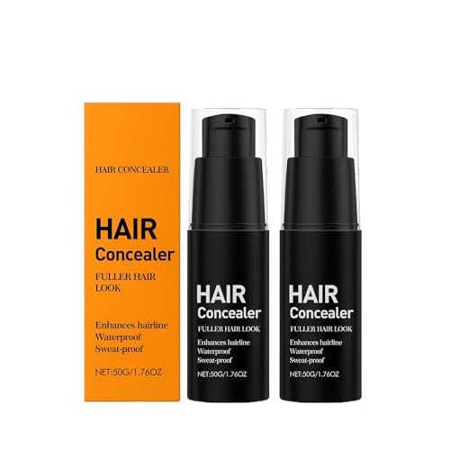 Lefron Magic Hair Concealer 2.0, Haarton-Concealer-Creme, natürlich aussehender Kopfhaut Concealer für dünnes Haar, langlebig, schweißdicht, leicht angewendet, für Frauen und Männer (2pcs) von Generic