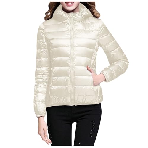Leichte Daunenjacke Damen Pu f fer Jacke Damen Leichter Daunenmantel Lightweight Steppjacke Damen Leicht Packable Down Jacket Women Federleichte Daunenjacke Dünne Jacke Daunen Daunenjacke (White-c, M) Leichte Daunenjacke Damen Pu f fer Jacke Damen Leichter Daunenmantel Lightweight Steppjacke Damen Leicht Packable Down Jacket Women Federleichte Daunenjacke Dünne Jacke Daunen Daunenjacke (White-c, M) von Generic