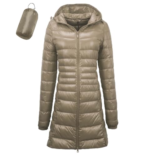 Leichte Daunenjacke Damen Puffer Jacke Damen Leichter Daunenmantel Lightweight Steppjacke Damen Leicht Packable Down Jacket Women Federleichte Daunenjacke Frauen Dünne Jacke Daunen von Generic